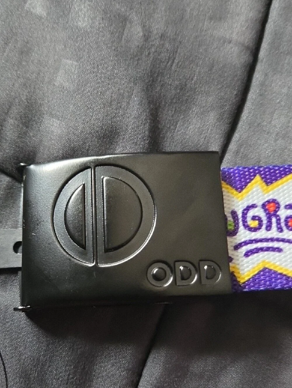 Kids Purple Rugrats x ODD Reversible Fashion Belt